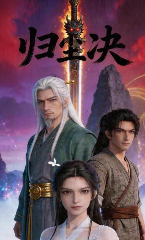 短剧《归尘决》海报