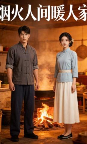 短剧《烟火人间暖人家》海报
