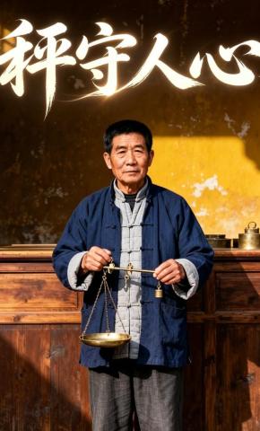 短剧《秤守人心》海报