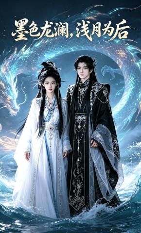 短剧《墨色龙澜，浅月为后》海报