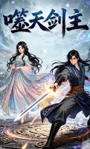 短剧《噬天剑主》海报