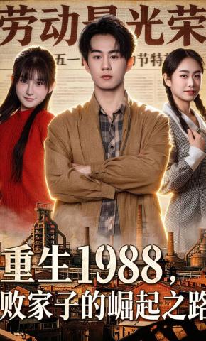 短剧《重生1988，败家子的崛起之路》海报