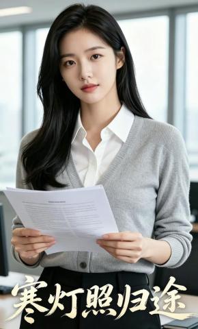 短剧《寒灯照归途》海报