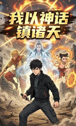 短剧《我以神话镇诸天》海报