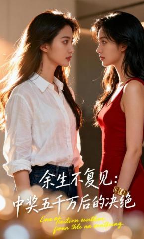 短剧《余生不复见：中奖五千万后的决绝》海报