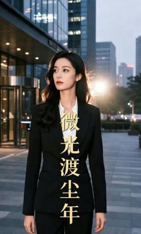 短剧《微光渡尘年》海报