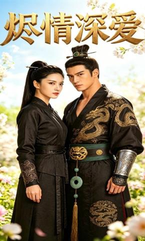 短剧《烬情深爱》海报