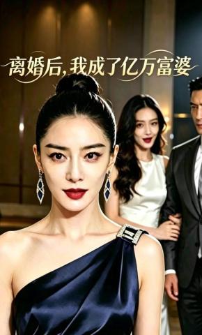 短剧《离婚后,我成了亿万富婆》海报