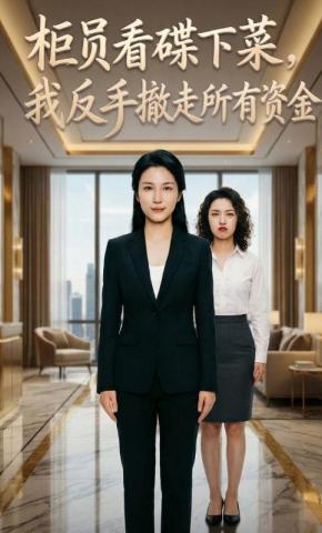 短剧《柜员看碟下菜，我反手撤走所有资金》海报