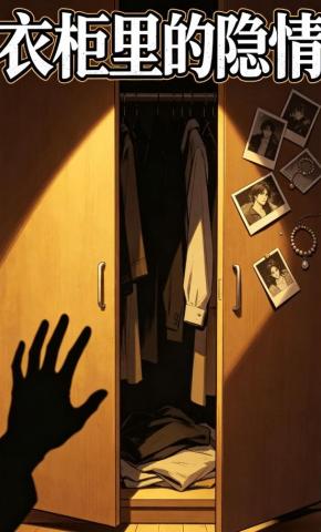 短剧《衣柜里的隐情》海报