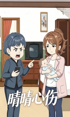 短剧《晴晴心伤》海报