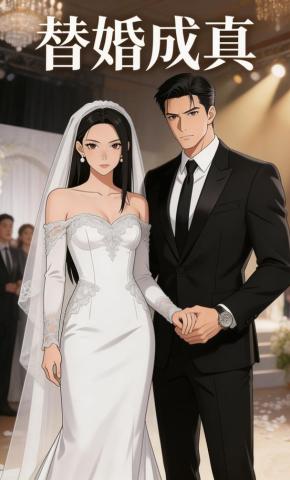 短剧《替婚成真》海报