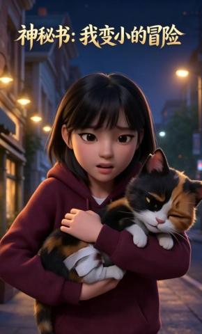 短剧《神秘书：我变小的冒险》海报