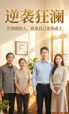 短剧《逆袭狂澜》海报