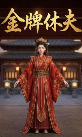 短剧《金牌休夫》海报