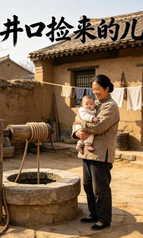 短剧《井口捡来的儿》海报