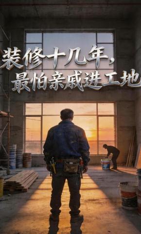 短剧《装修十几年，最怕亲戚进工地》海报