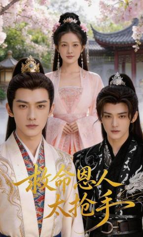 短剧《救命恩人太抢手》海报