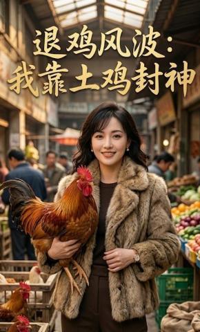 短剧《退鸡风波，我靠土鸡封神》海报