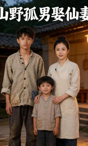 短剧《山野孤男娶仙妻》海报