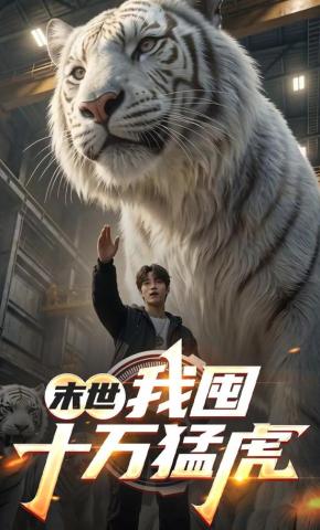 短剧《末世：我囤十万猛虎》海报