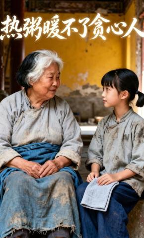 短剧《热粥暖不了贪心人》海报