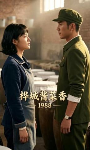 短剧《桦城酱菜香1988》海报