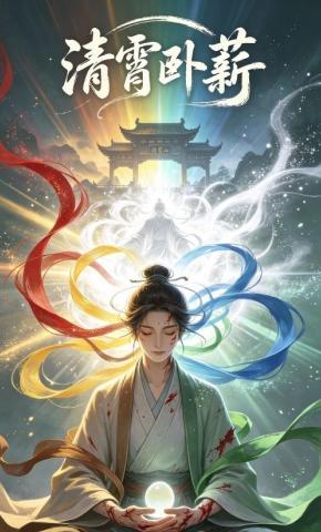 短剧《清霄卧薪》海报