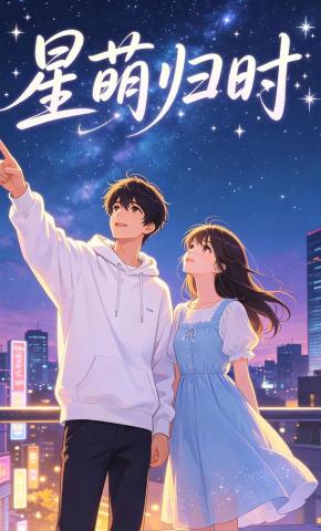 短剧《星萌归时》海报