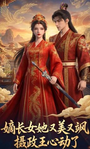 短剧《嫡长女她又美又飒，摄政王心动了》海报