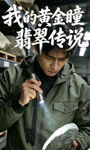 短剧《我的黄金瞳翡翠传说》海报