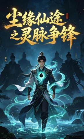 短剧《尘缘仙途之灵脉争锋》海报