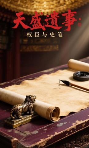 短剧《天盛遗事权臣与史笔》海报