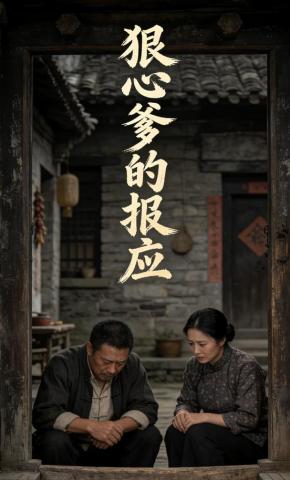 短剧《狠心爹的报应》海报