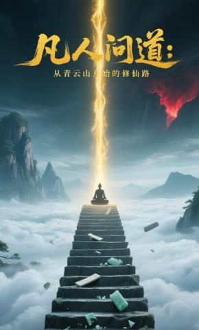 短剧《凡人问道：从青云山开始的修仙路》海报