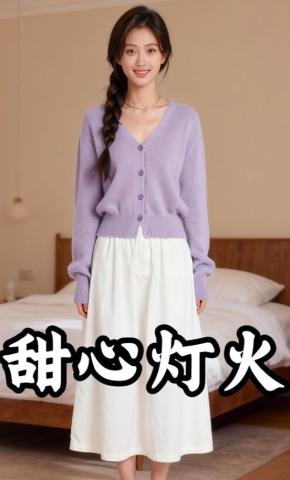 短剧《甜心灯火》海报