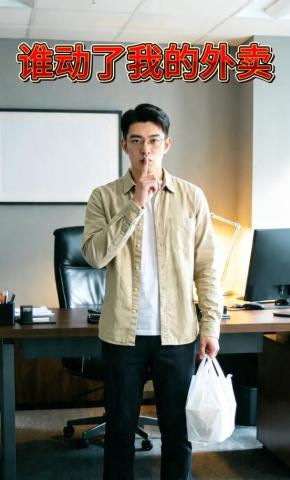 短剧《谁动了我的外卖》海报