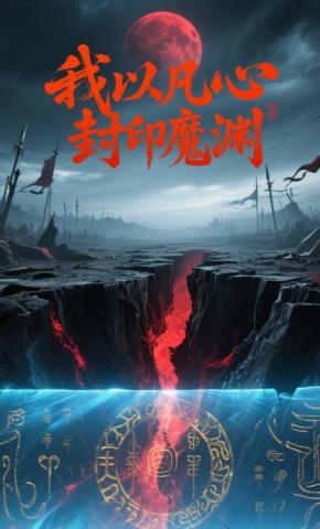 短剧《我以凡心，封印魔渊》海报