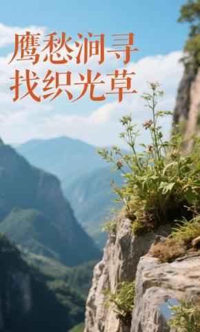 短剧《鹰愁涧寻找织光草》海报