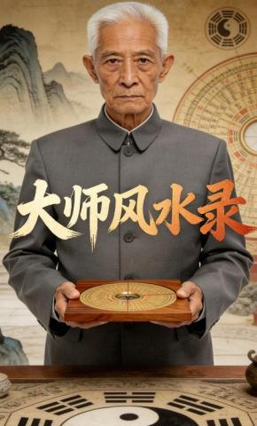 短剧《大师风水录》海报