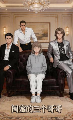 短剧《闺蜜的三个哥哥》海报