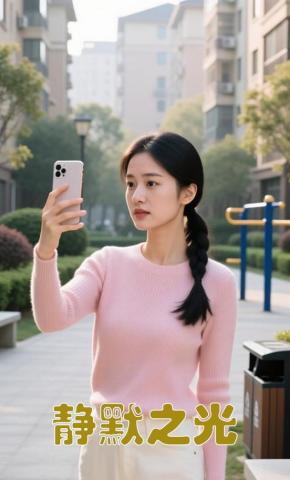 短剧《静默之光》海报