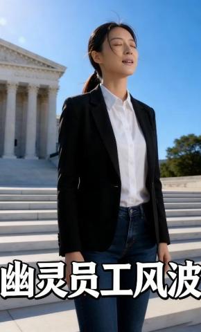短剧《幽灵员工风波》海报