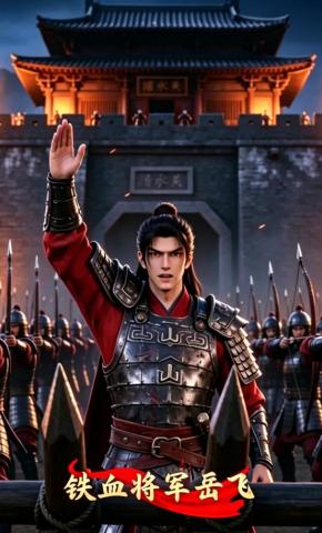 短剧《铁血将军岳飞》海报