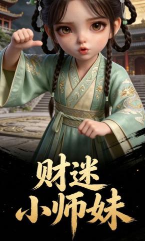 短剧《财迷小师妹》海报