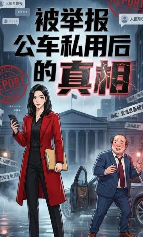 短剧《被举报公车私用后的真相》海报