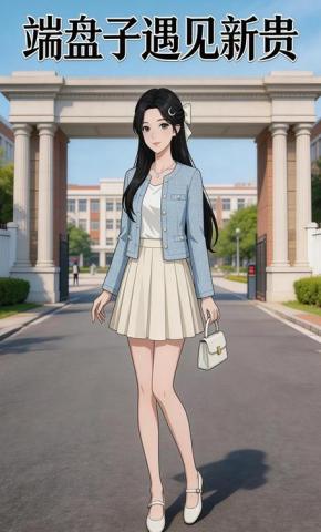 短剧《端盘子遇见新贵》海报