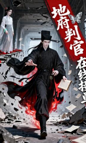 短剧《地府判官在线接单》海报