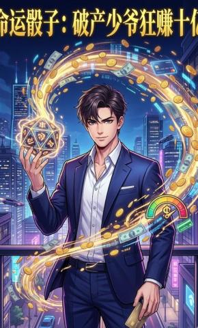 短剧《命运骰子：破产少爷狂赚十亿》海报