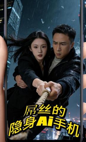 短剧《屌丝的隐身AI手机》海报